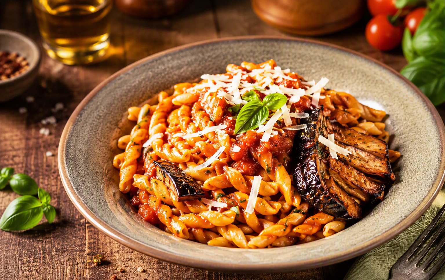 Busiate al pesto trapanese
